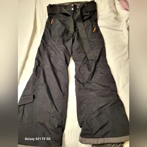 Columbia Convert Black Snowpants sz Small